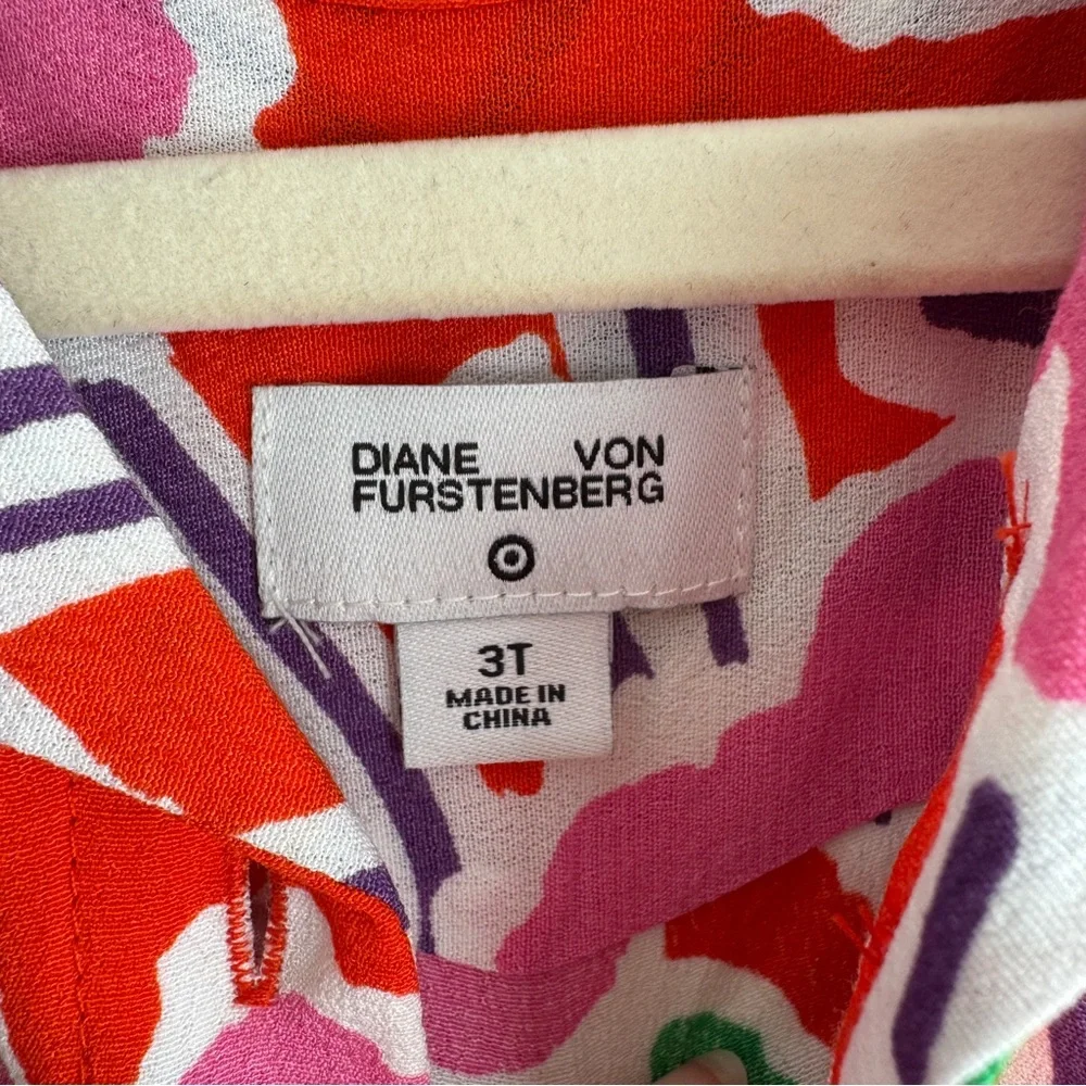 Diane Von Furstenberg Floral Jumpsuit Size 3T - Picture 5 of 5